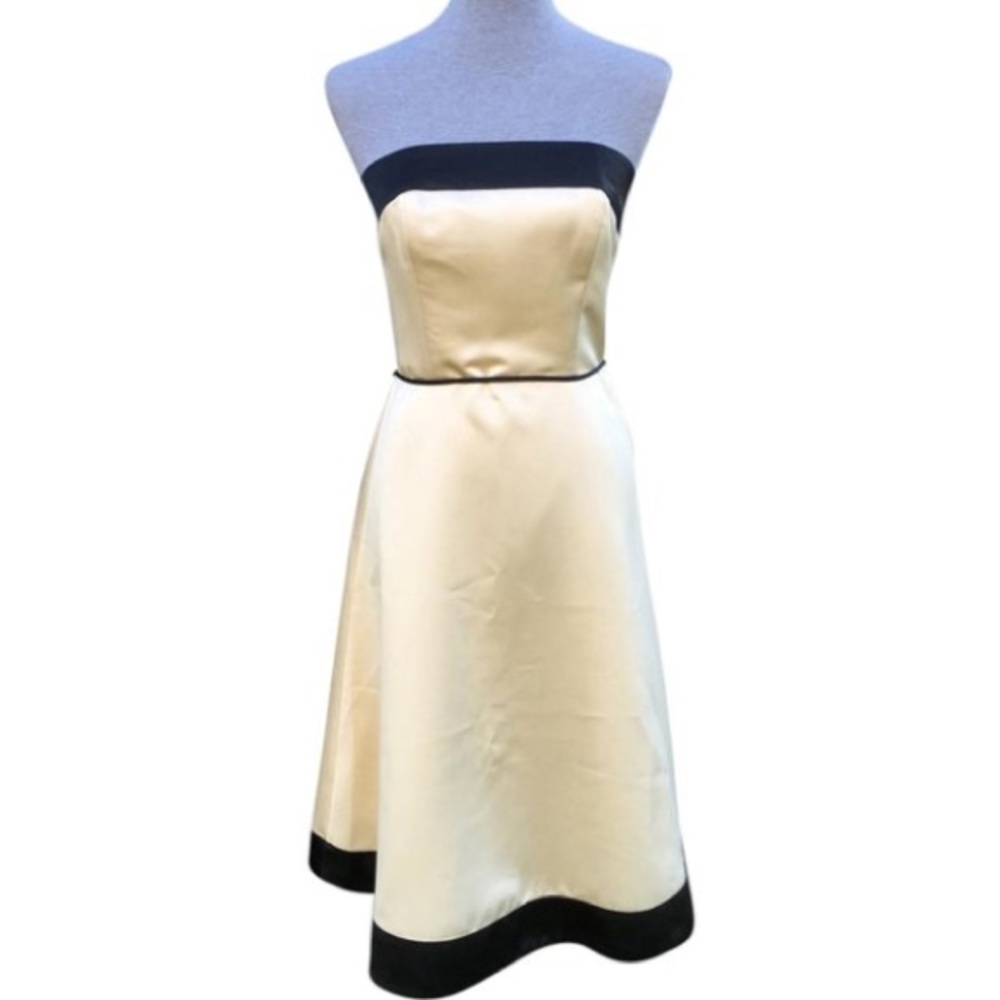 White House Black Market Strapless Cocktail Dress